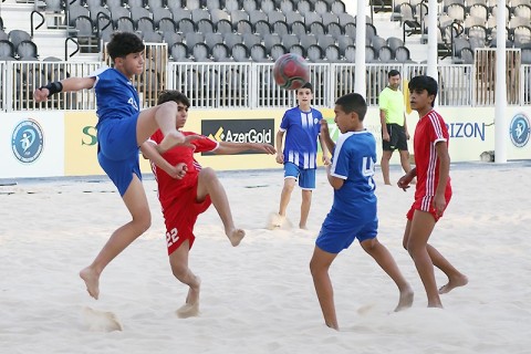 Çimərlik futbolunda qaliblər müəyyənləşib - FOTO