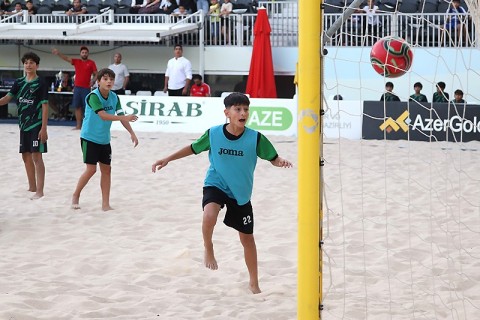 Çimərlik futbolunda qaliblər müəyyənləşib - FOTO