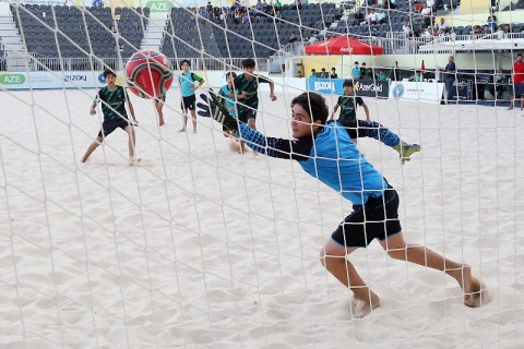 Çimərlik futbolunda qaliblər müəyyənləşib - FOTO