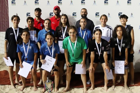 Çimərlik futbolunda qaliblər müəyyənləşib - FOTO