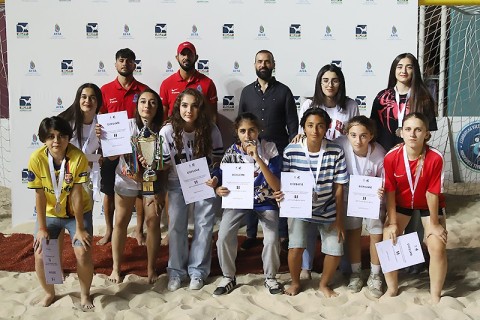 Çimərlik futbolunda qaliblər müəyyənləşib - FOTO