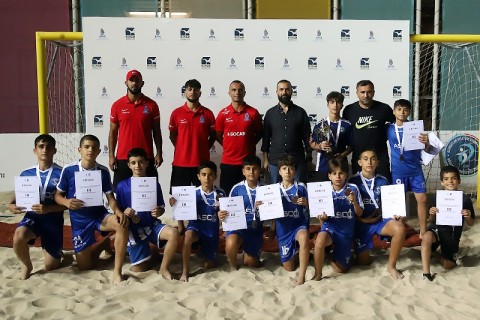 Çimərlik futbolunda qaliblər müəyyənləşib - FOTO