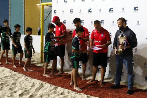 Çimərlik futbolunda qaliblər müəyyənləşib - FOTO