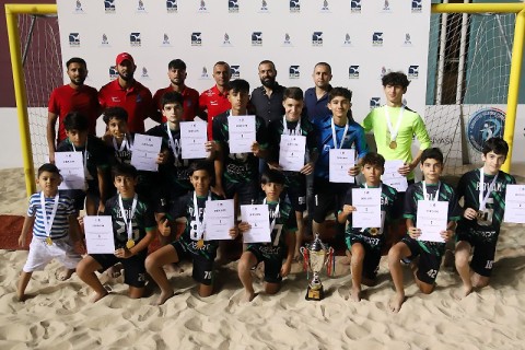 Çimərlik futbolunda qaliblər müəyyənləşib - FOTO