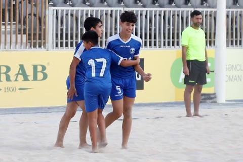 Çimərlik futbolunda qaliblər müəyyənləşib - FOTO
