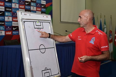 UEFA C kateqoriyalı məşqçi kursunun II mərhələsi başlayıb - FOTO