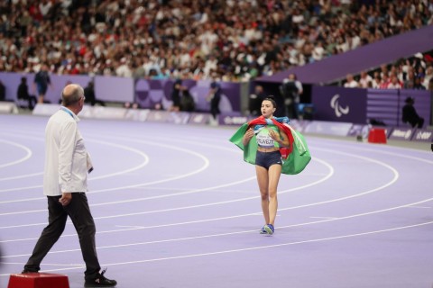 Paris-2024: Lamiyə Vəliyeva dünya rekordu ilə Paralimpiya çempionu olub - FOTO