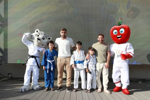 Judo master class in Guba - PHOTO