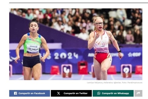 Spanish Media Highlights Lamiya Valiyeva's Success