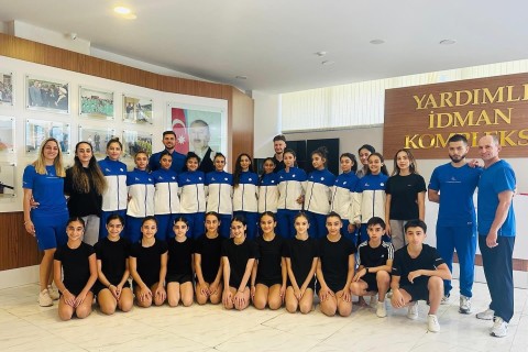 Azerbaijani gymnasts are preparing for the world championship - PHOTO