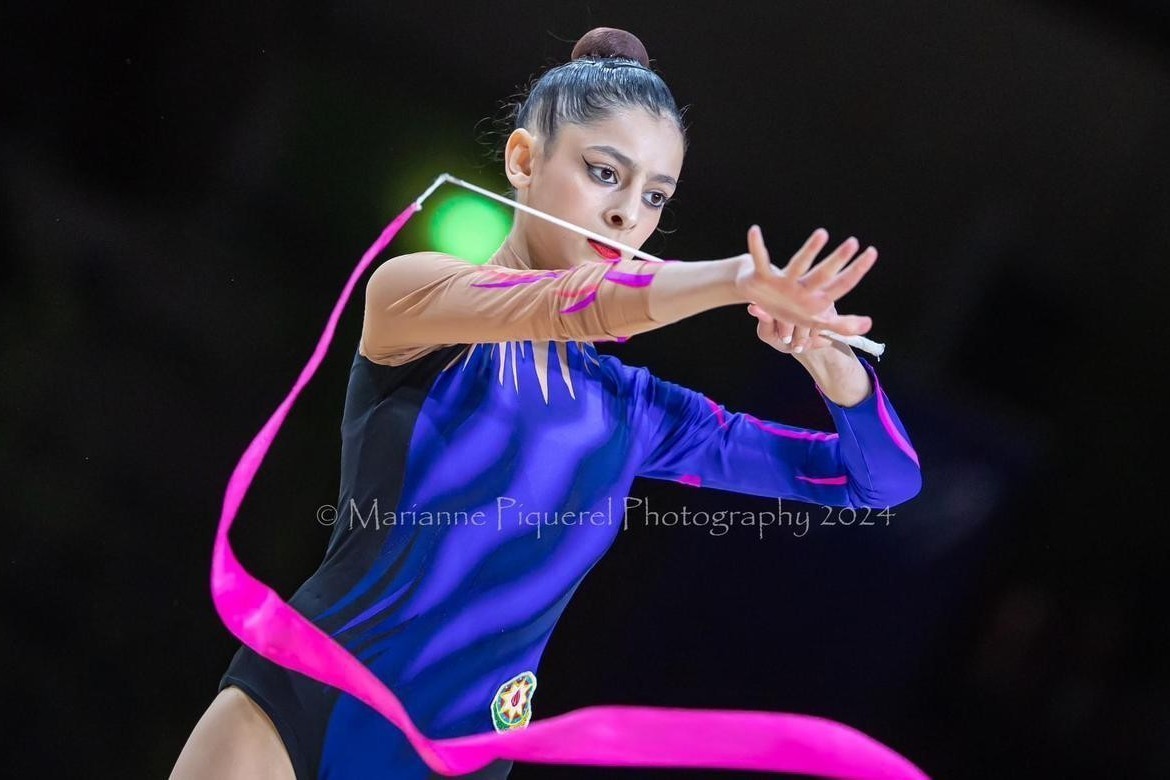 7 medals from Azerbaijani gymnasts in San Marino