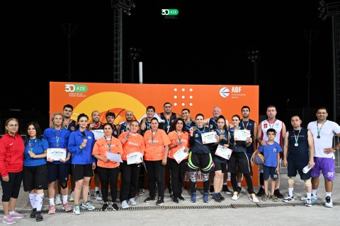 Winners of 3x3 basketball tournament among state institutions - PHOTO