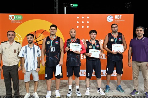Winners of 3x3 basketball tournament among state institutions - PHOTO
