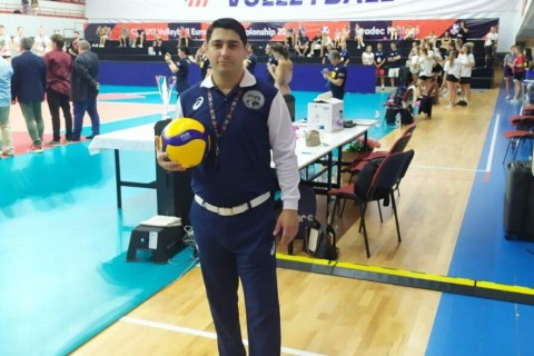 Azerbaijani referee assigned to CEV Volleyball Cup
