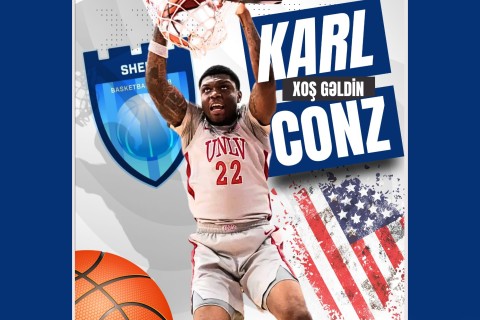 Second American basketball player joins Sheki