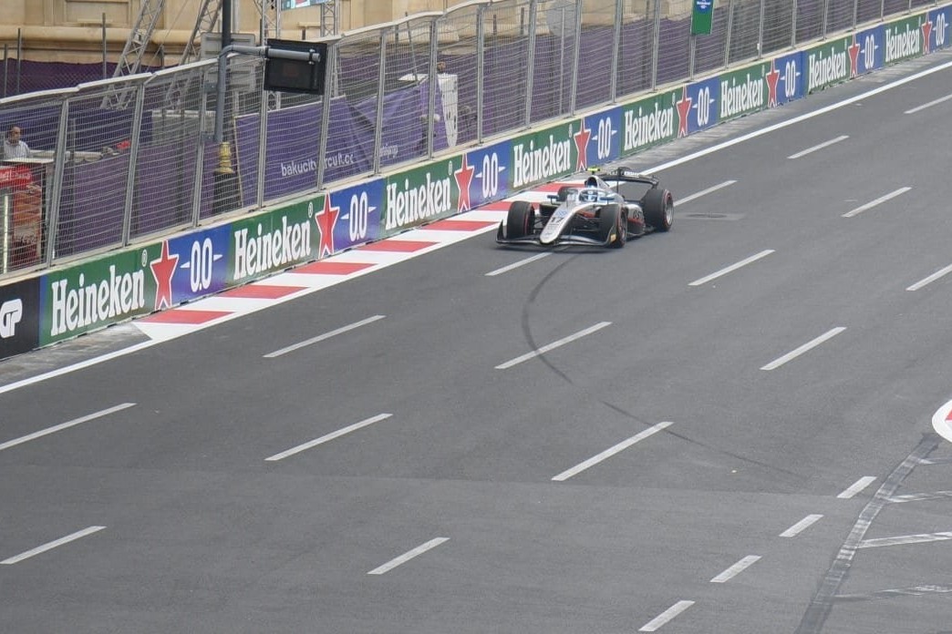 FIA Formula 2 qualifying session ended in Baku