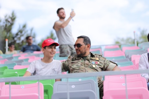 Honorary guests F1 - families of martyrs and veterans - PHOTO