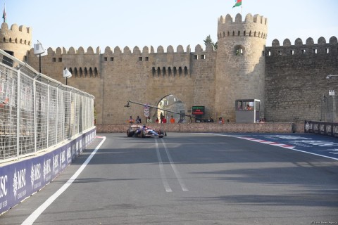 Formula-1 Azerbaijan Grand Prix: Charles Leclerc won the qualifying round - PHOTO