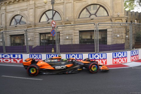 Formula-1 Azerbaijan Grand Prix: Charles Leclerc won the qualifying round - PHOTO