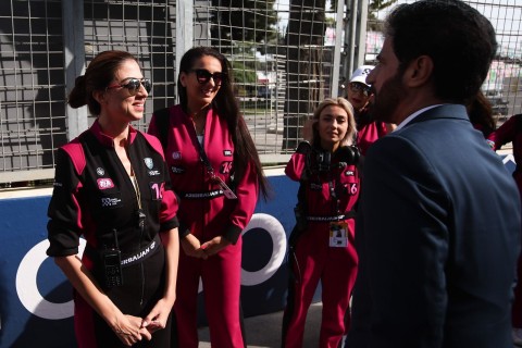 FIA prezidenti: “Bakı yarışının qadın marşalları idman dünyası üçün yeni ilham mənbəyi olacaq” - FOTO