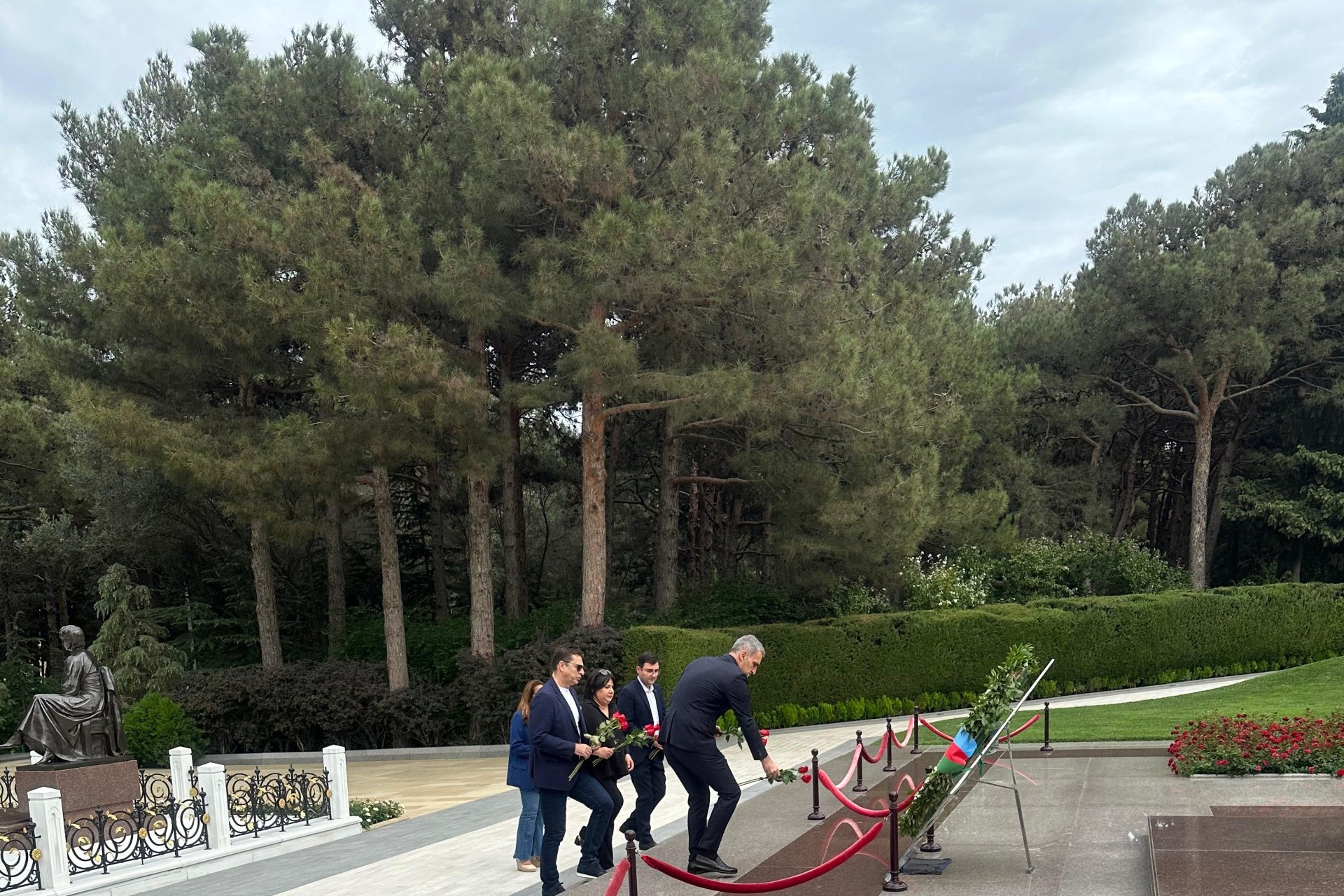 ETTU Executive President on a visit to Baku - PHOTO