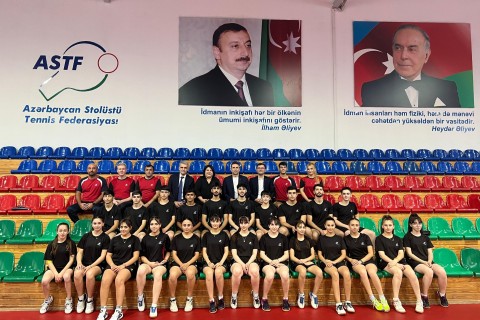 ETTU Executive President on a visit to Baku - PHOTO