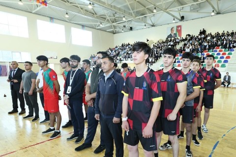 Shahin Bagirov met with young volleyball players - PHOTO