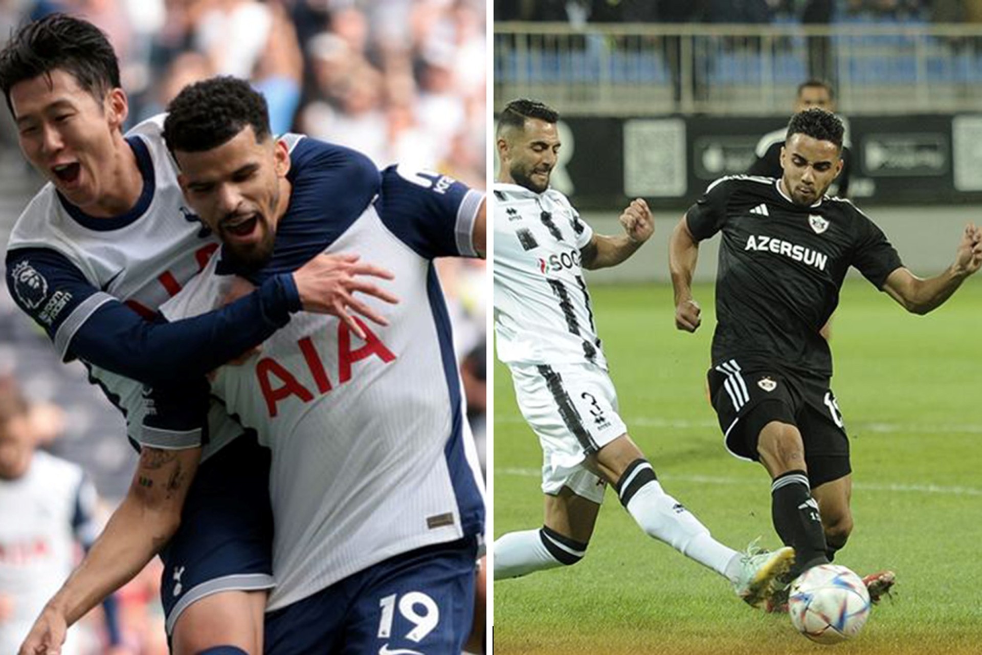 Tottenham and Qarabag in Premier League - STATISTICS