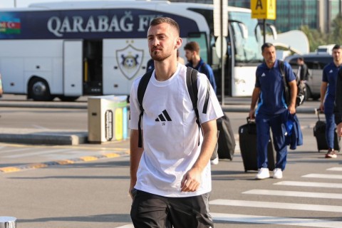 "Карабах" отправился в Англию - ФОТО