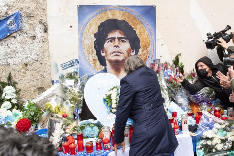 Maradona's remains to be moved to mausoleum