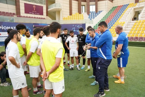 Azerbaijan’s 17-men squad getting ready for World Championship - PHOTO