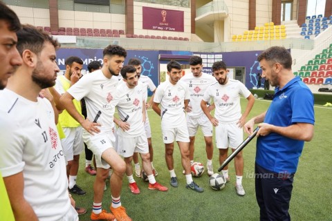 Azerbaijan’s 17-men squad getting ready for World Championship - PHOTO