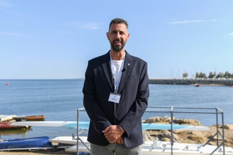 The Olympic medalist arrived in Baku - PHOTO