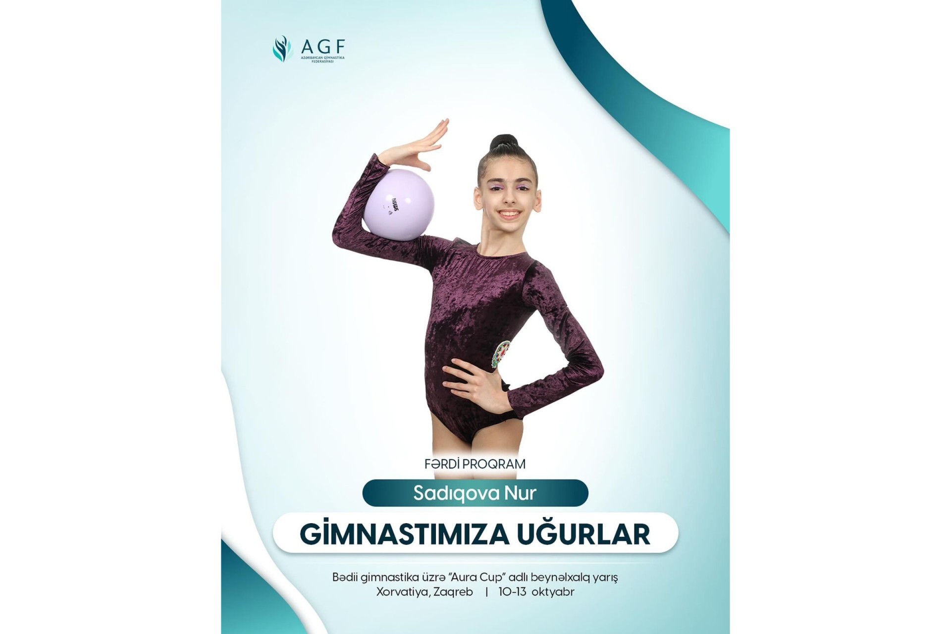 Azerbaijani Gymnasts at the Zagreb Tournament