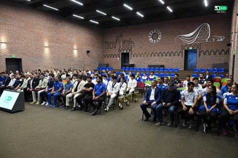 Farid Gayibov meets with Azerbaijan’s successful athletes - PHOTO