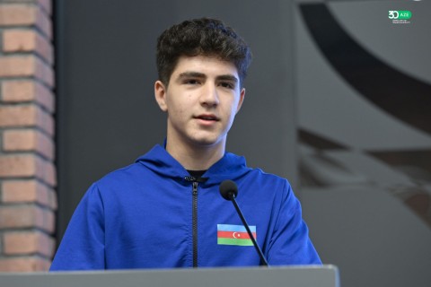 Farid Gayibov meets with Azerbaijan’s successful athletes - PHOTO