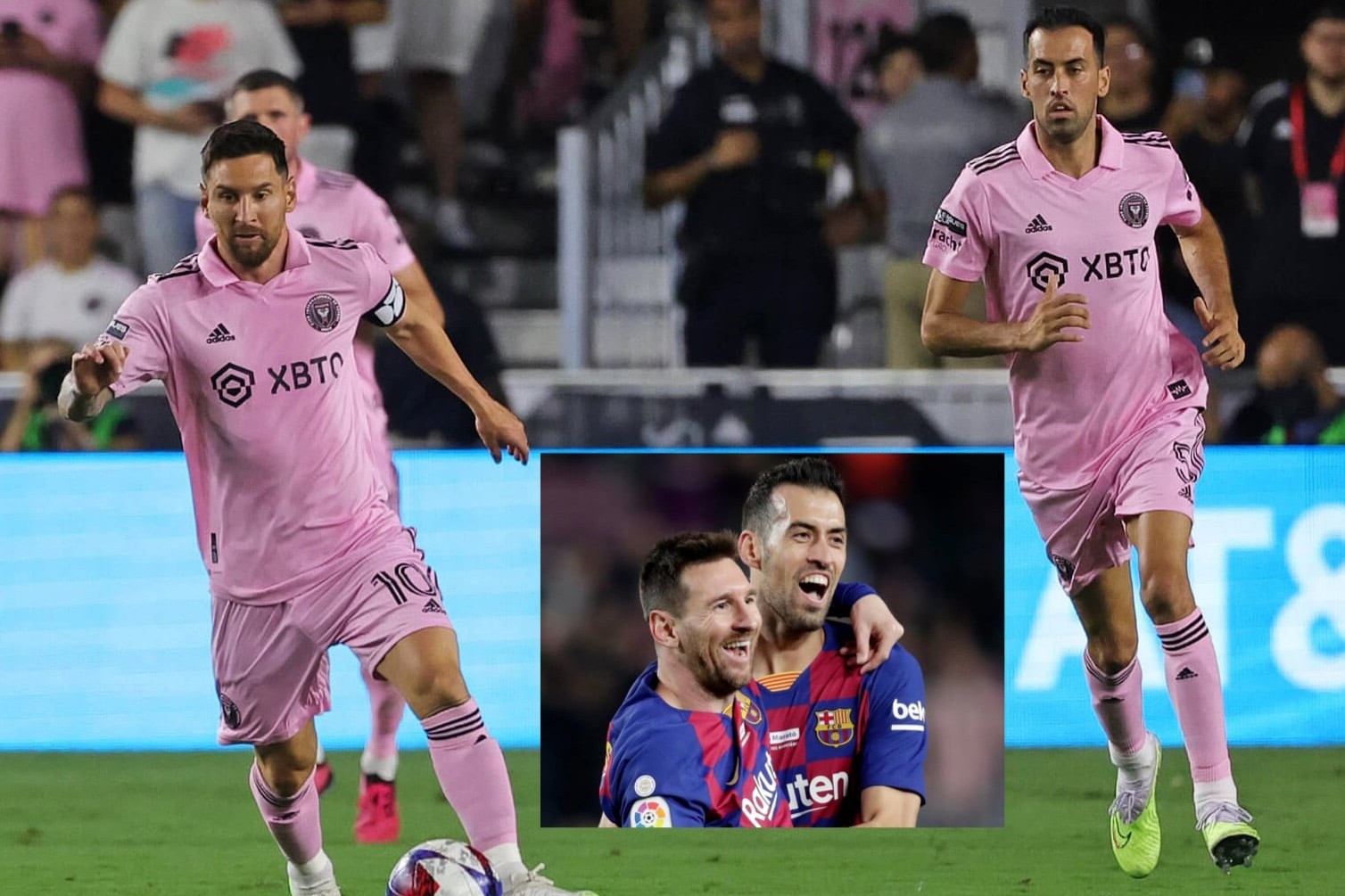 Busquets and Messi: 600 games together