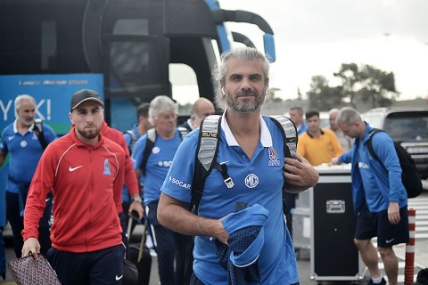 Azerbaijani team leave for Tallinn - PHOTO