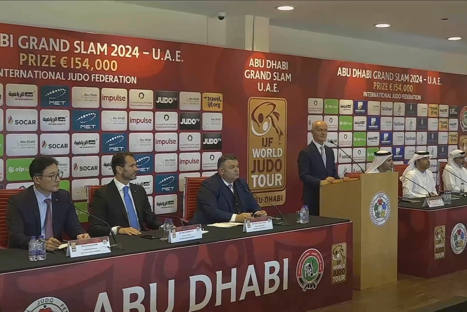 Opponents of Azerbaijani judokas at Abu Dhabi Grand Slam - PHOTO