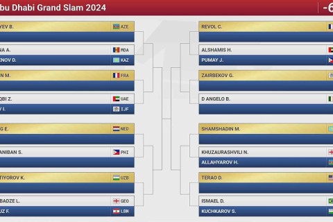 Opponents of Azerbaijani judokas at Abu Dhabi Grand Slam - PHOTO