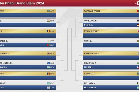 Opponents of Azerbaijani judokas at Abu Dhabi Grand Slam - PHOTO