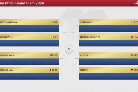 Opponents of Azerbaijani judokas at Abu Dhabi Grand Slam - PHOTO