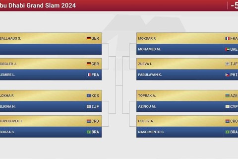 Opponents of Azerbaijani judokas at Abu Dhabi Grand Slam - PHOTO