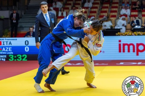 Abu Dhabi Grand Slam: Azerbaijan's judoka secures bronze