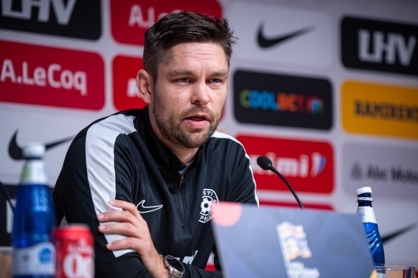 Estonia’s head coach: “A goal scored 13 seconds after conceding…”