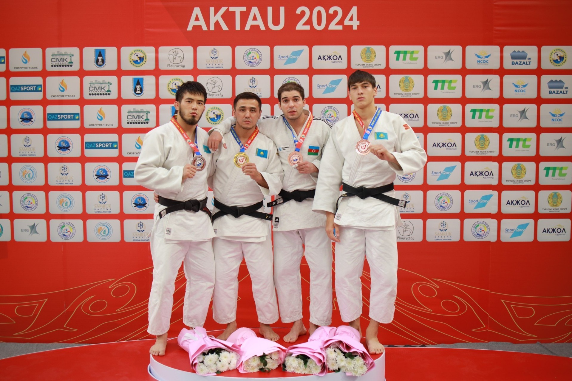 Azerbaijan's judokas win 4 medals at Aktau Open