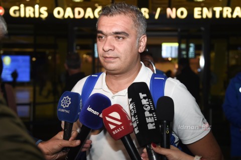 Azerrail players return home after winning European Cup - PHOTO - VIDEO