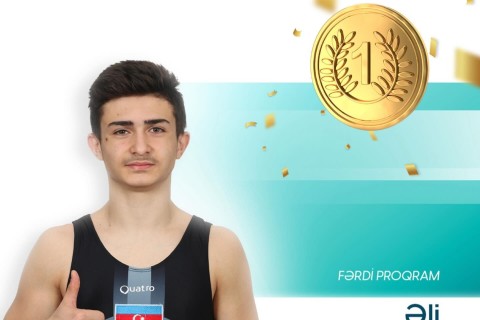 With a gold medal from GymCity Open