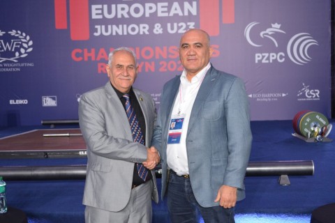 Firdovsi Umudov meets Mohammed Jaloud in Poland - PHOTO