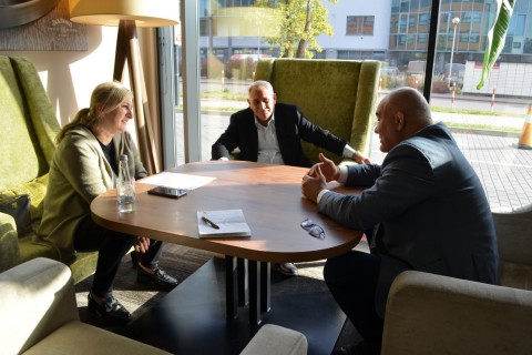 Firdovsi Umudov meets Mohammed Jaloud in Poland - PHOTO